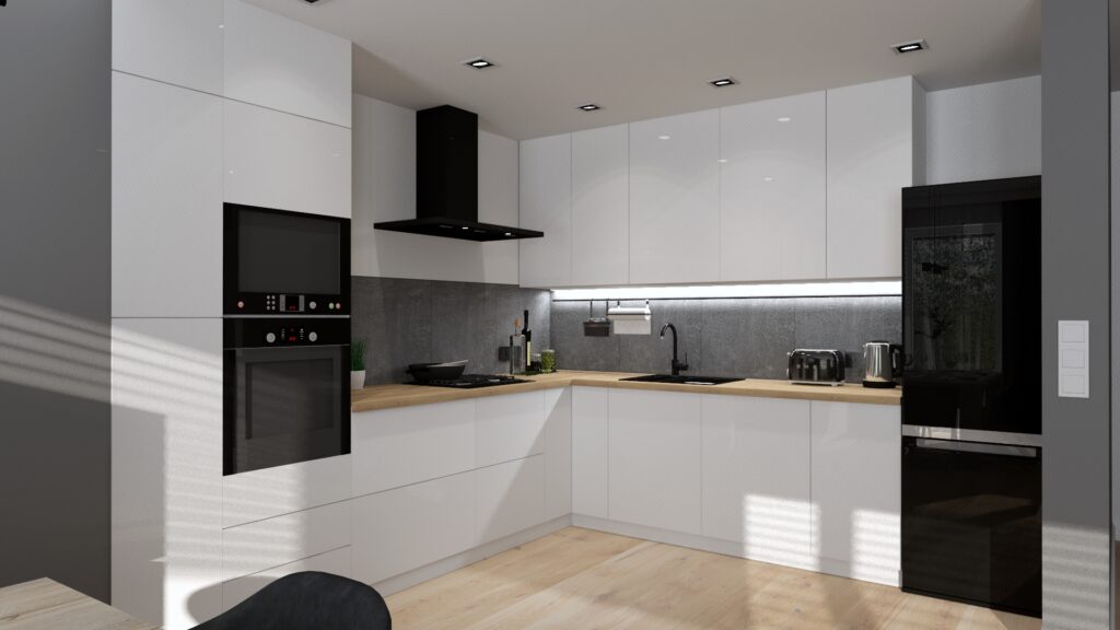 wnętrze domu - kuchnia