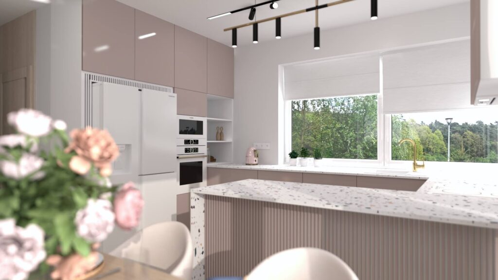 projektowanie wnętrz - kuchnia