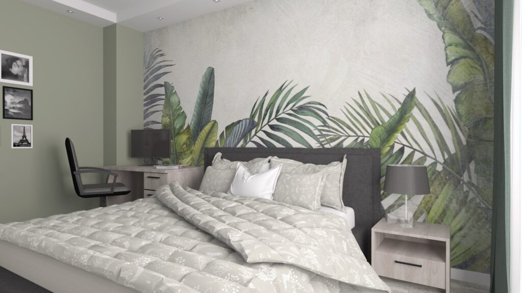 wnętrze domu - sypialnia