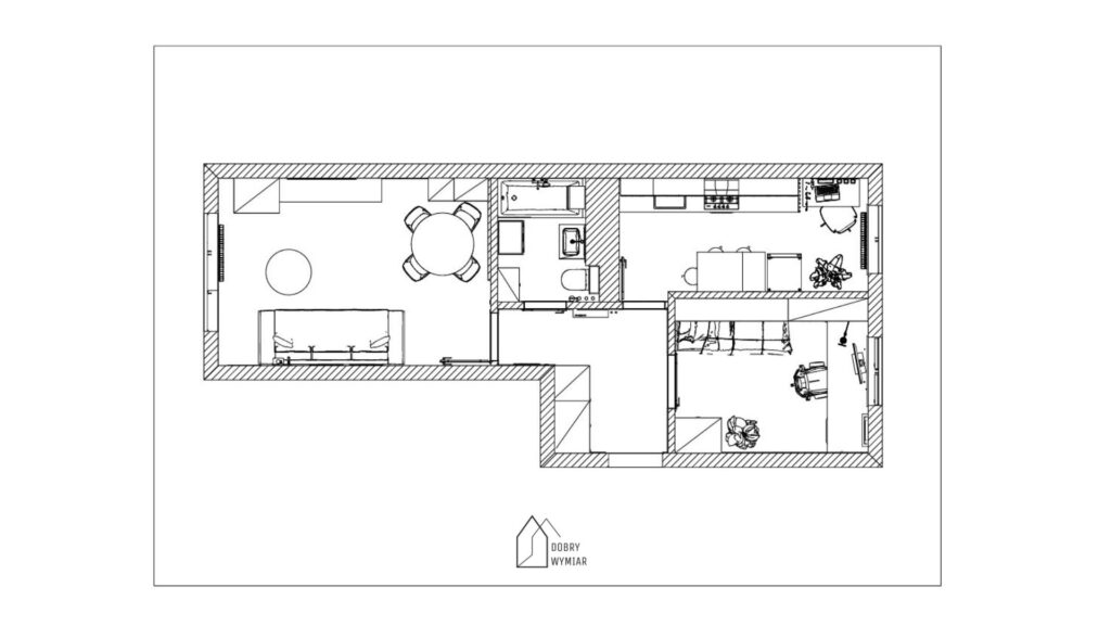 układ funkcjonalny mieszkania